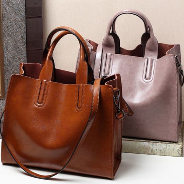 new model New designer bag Genuine Leather Women s Bag Spring Summer Shoulder Handbag Tote Trendy Fashion Versatile Large Capacity luxury