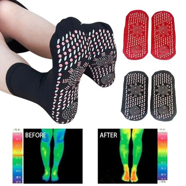 Selfheating Magnetic Socks for Women Men Self Heated Tour Therapy Comfortable Winter Warm Massage Pression 251201BANJIA