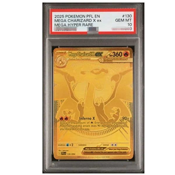 Cards X PFL EN 130/094 125/094 Hyper Rare GEM MT Trading Card L251204FL5F