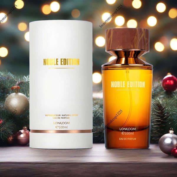 LONKOOM Noble Edition Women's Perfume EDP Luxury - Long-lasting 4-6 Hours Fragrance, Contains Bergamot, Rosewood, Cedarwood, Sandalwood, Musk, Floral Notes