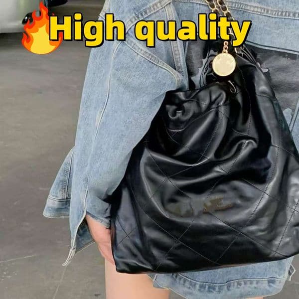 Designer purse bag shoulder bag Black diamond grid shoulder bag Chain crossbody bag Top designer Leather fashion tote bag Shopping bag sac de luxe