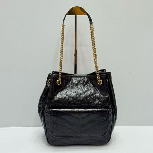 Designer Shoulder Bag Tote Bag Luxurious Leather Crossbody Bag Fashionable Chain HandBag Bucket Shaped Bag Retro Womens