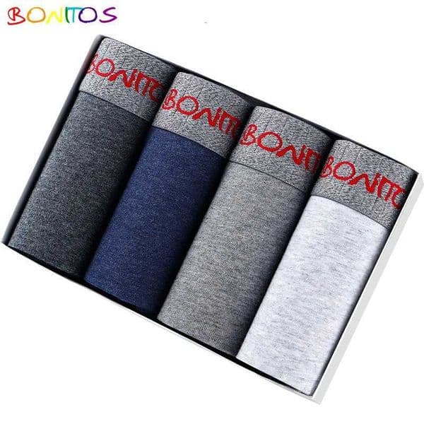 4 Pieces Mens Underwear Boxers Underwear Male Underpants Men Sexy Under Wear Sexy Boxer Man Calecon Man Cotton Penis 2019 X251205