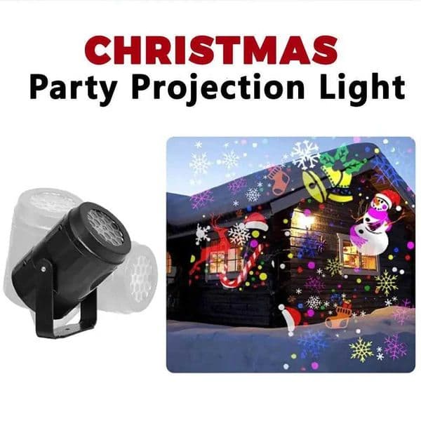 Create Magical Holiday Ambiance Rotating Snowflake Projector Light With USB Xmas Party Decoration Room Wall Ceiling HD Projector X251205