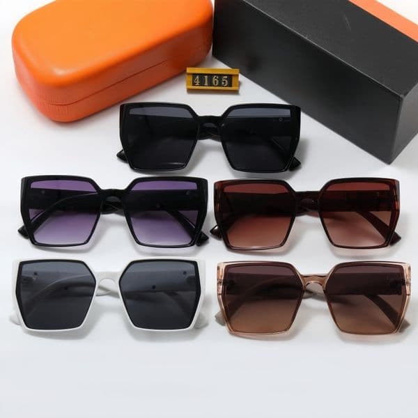 New fashion sunglasses classic large-frame sunglasses designer sunglasses high-quality sunglasses UV-protective sunglasses beach sunglasses with box 4165