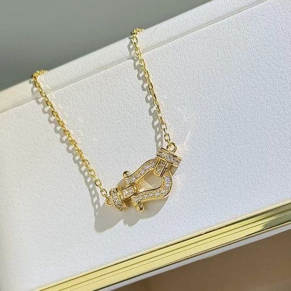 Necklace womens necklace designer jewelery chains pendant titanium steel charm anniversary gift for women gold plated holiday gifts 2222