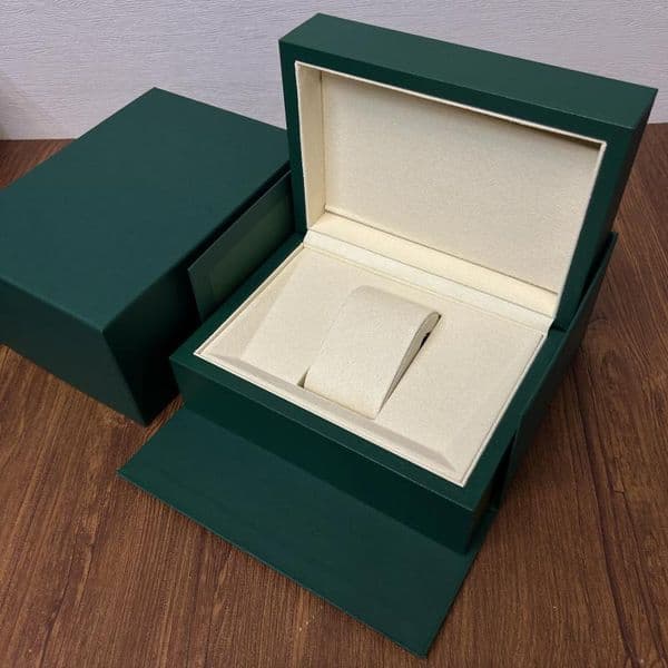 Watch Boxes High-end Luxurious Men Women Green Gift Box Wooden Storage Display Travel Package For Automatic Quartz