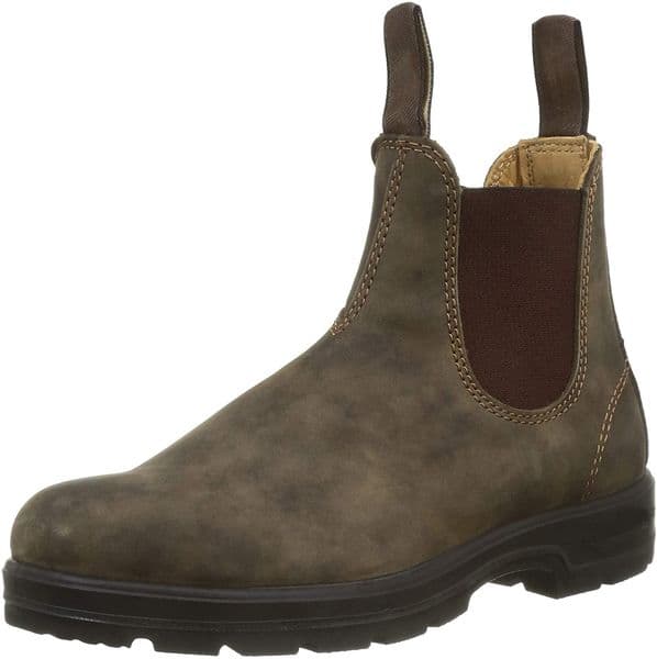 Designer plus size Leather Indestructible Work Men Safety Steel Toe Shoes Chelsea Boots