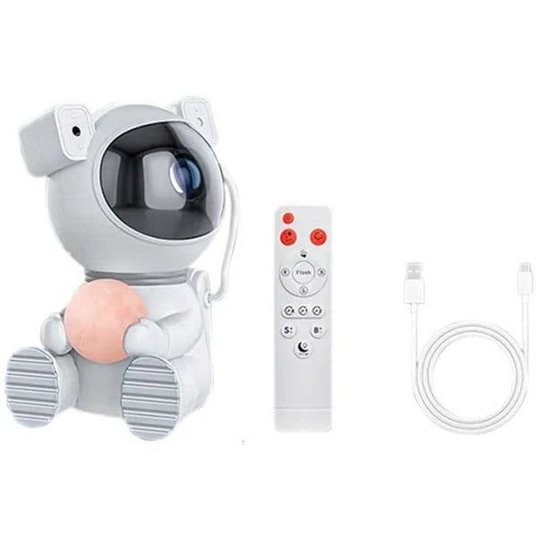 WON Astronaut Light Projector For Bedroom Star Projector With Moon Light LED Nebula Night Light X251205