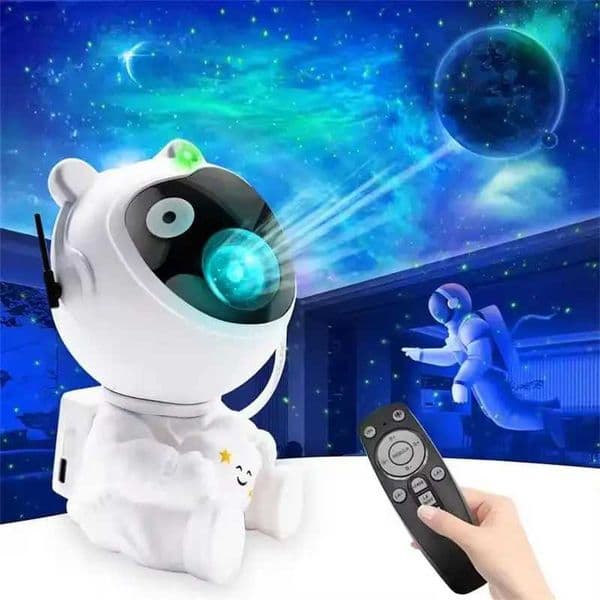 Astronaut Projector Starry Sky Nebula Galaxy Light Night Light Bedroom Projector with Remote Control USB Interface USB Lamp X251205