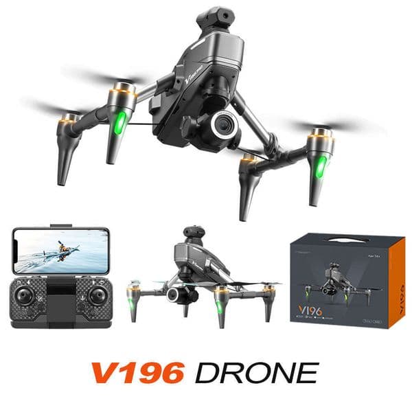 New V196 Drone Aerial Photography Quadcopter Cross-Border Remote Control Toy Airplane Brushless Alloy DRONE
