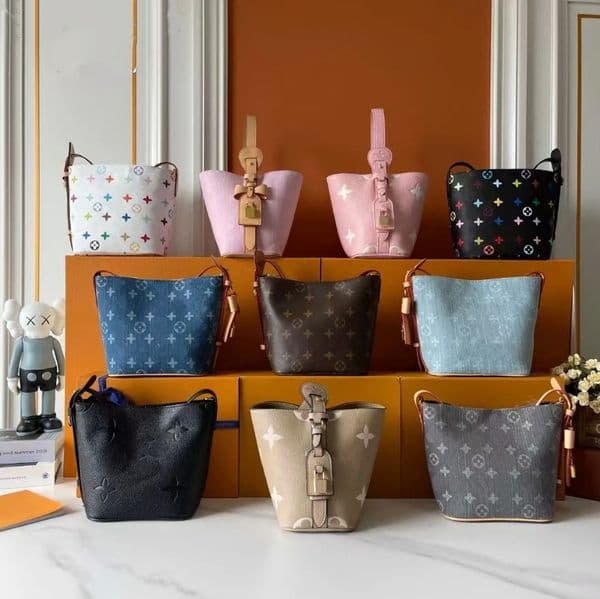 10A Luxury Womens Designer Bucket bag women ALL In BB tote handbag with lock Leather Shoulder crossbody bags ladies Clutch colorfull Hobo purses Mirror quality