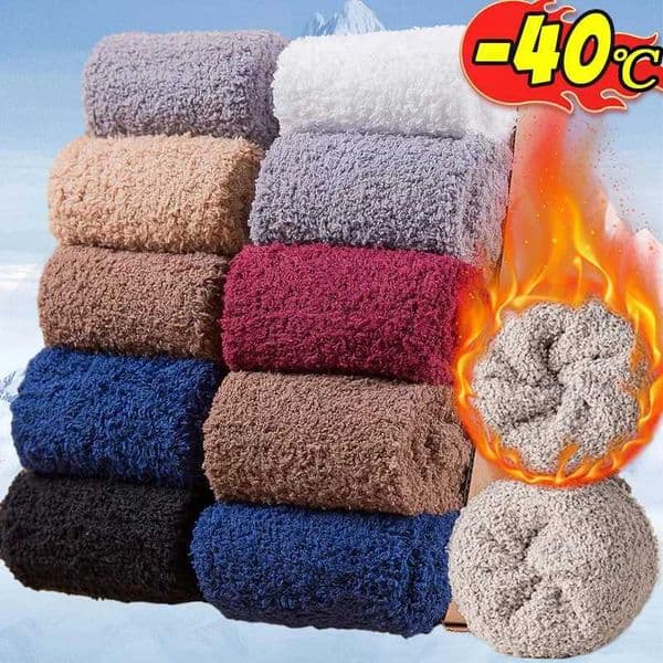 1/3Pairs Men Super Thick Coral Fleece Socks High Quality Home Floor Warm Winter Cold Snow Boot Socks Cotton Plush Thermal SockT251206