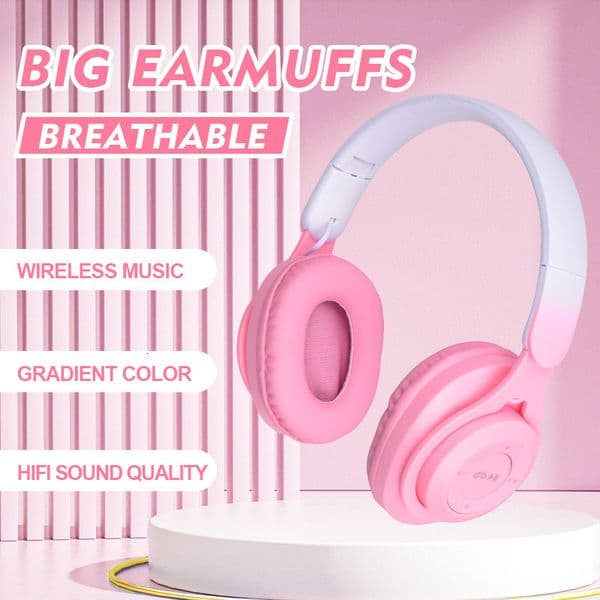 Gift Bluetooth Earphones Wireless Headphones Mobile Phone Computer Universal Headband Music Game Sports Headphone free shipping