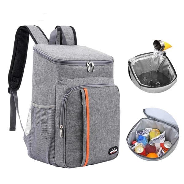 18L Portable Thermal Lunch Bag Food Box Durable Waterproof Cooler Ice Insulated Case Camping Oxford Dinner Backpacks Icebox 251202