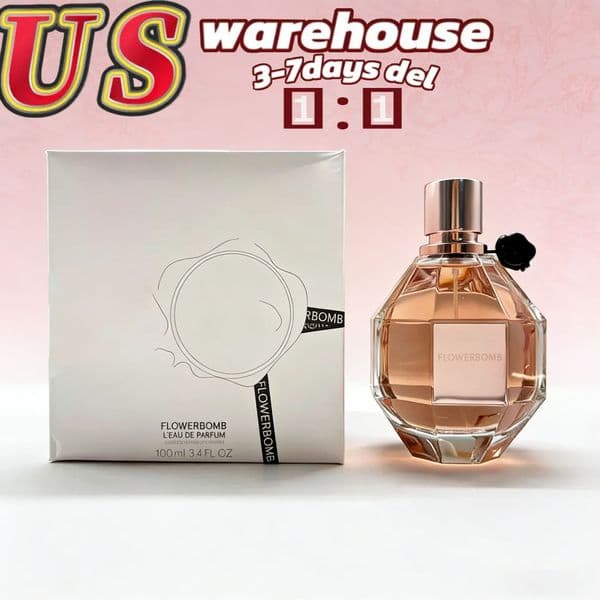 Viktor&Rolf Parfum Design Perfume BOMBFLOWER 100ML Extreme Parfum Ruby Orchid EDP Designer cologne 100ml Parfum spray Eau De