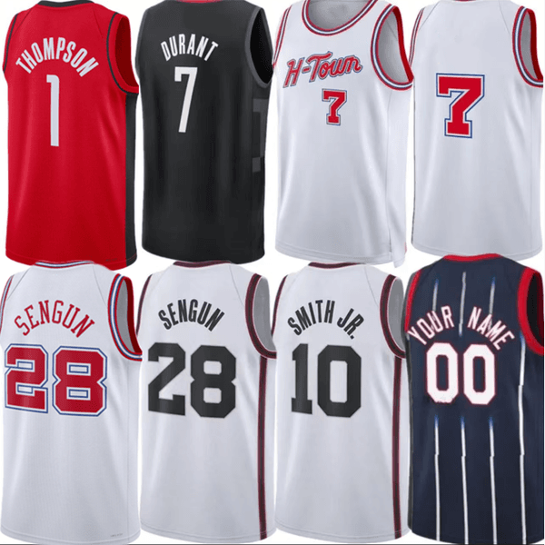 Custom Basketball jerseys Kevinn Durant Rocket for Men & Kids - Stitched City Basketball Vest - Youth Sportswear jersey