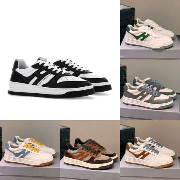 Top luxury H630 sneaker designer Mens Shoe Suede Calfskin Leather Extra-light Skateboard Walking Lace Up dress Casual running sports formal office Outdoor Trainer