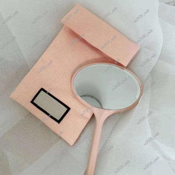 Folding Mirror Women's Fashion Gold Portable Makeup Mirror Smooth Double sided Makeup Mirror Suitable for Outdoor Travel and Appearance-214587