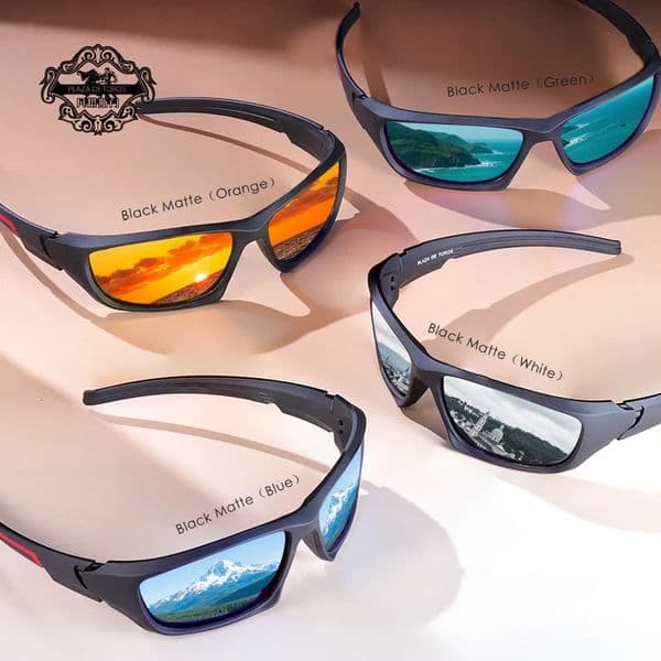 High Quality Sunglasses Men Women Sun Glasses Fishing Eyewear UV400 Cycling Hiking Baseball Softball Outdoor Sport Goggles 251205