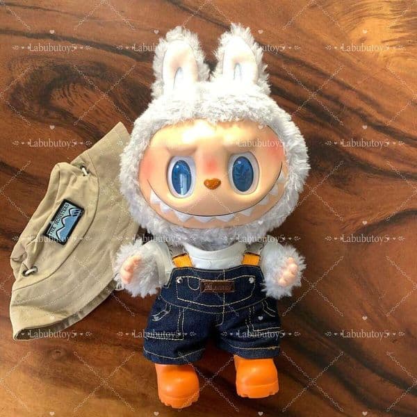 40Cm Labubu Fall In Wild Plush Doll The Monsters Vinyl Face For Gifts yizhixing