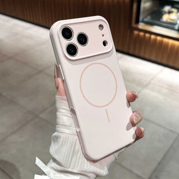 Liquid Silicone Phone Case For For iPhone 17 16 15 14 13 Pro Max Air Plus Cases Magnetic Wireless Charging Soft Cover M251209