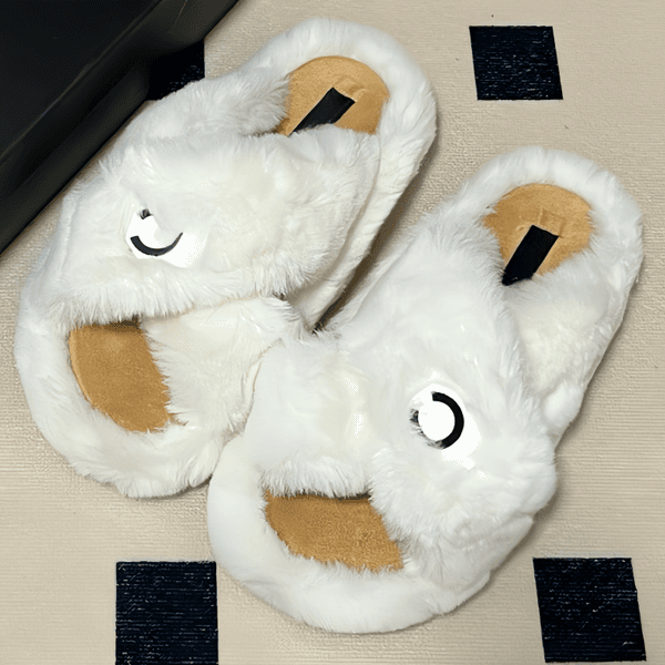 Slippers fluffy shoes platform shoes winter warm slippers casual shoes fashionable shoes designer shoes sexy slippers lazy slippers outdoor wool slippers