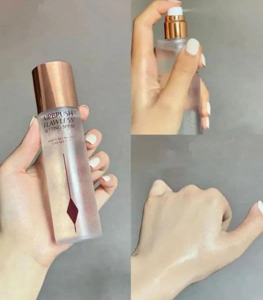 Makeup Setting Spray 100ml Airbrush Mist Face Setting Spray Moisturizing Hydrate Oil Control Long-lasting Waterproof Natural Matte Refreshing Cosmetics