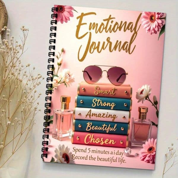 A5 Emotional Diary Gratitude Optimism Happiness Daily Record My Care Coil 251129BANJIA