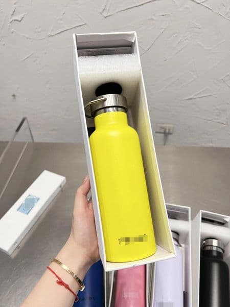 Brand Simple Large Capacity Thermos Sports Portable Water Bottle