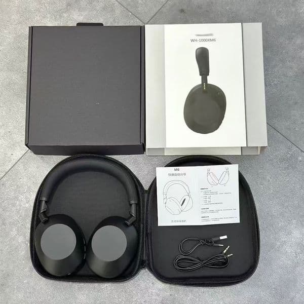 2025 NEW Top-quality Noise Cancelling wireless headphones headphone XM6 headphones bluetooth headphones Magic Sound Recorder headphones 1000xm6 earphones