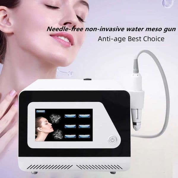 High Performance Needle-Free Transdermal Mesotherapy For Skin Water Replenish Whitening Wrinkle Acne Freckle Removal Face Rejuvenation Beauty Machine