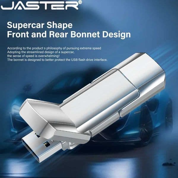JASTER TYPE-C Fashion Metal Pen drive 64GB 32GB Waterproof USB Flash Drives 16GB 8GB 4GB Memory stick Business gift U disk C251209