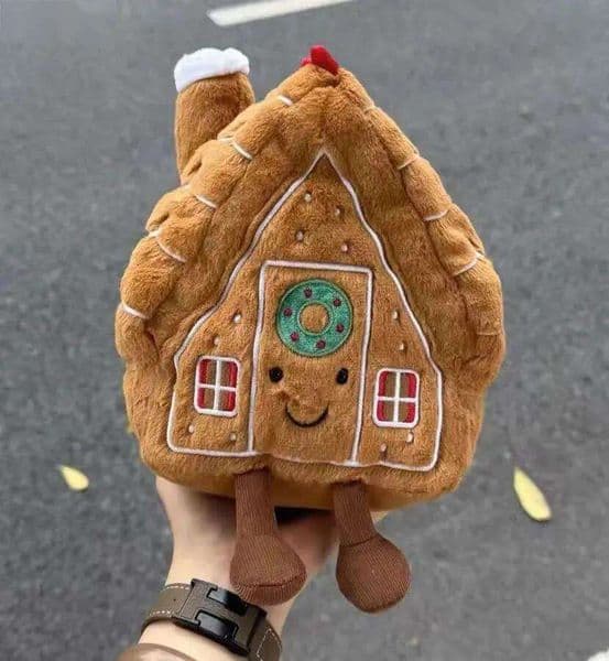 Dolls jellys Cat Amuseables Plush Children's plush toys Gingerbread Soft Toy Caramel Biscuit House Soothing the Doll Gifts BJBB