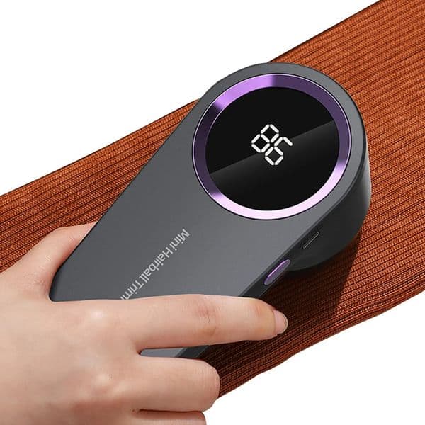 Electric Lint Remover Fabric Shaver Digital Display Electric Pellet Fluff Remover USB Rechargeable Ergonomic for Clothes Sweater 251204