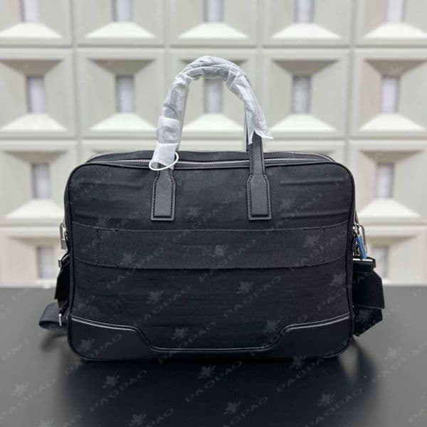 Designer anvas Briefcase Bag Laptop Compartment Hidden Pocket Unisex Briefcase Elegance Exquisite and Durable Quality Grade AAAAAA