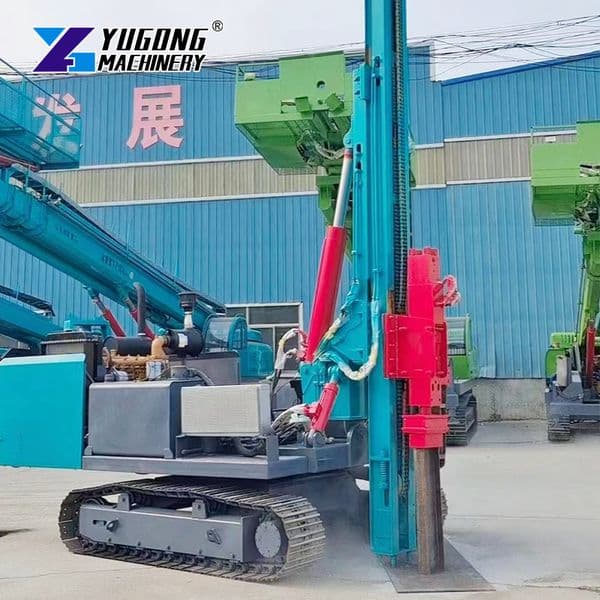 Crawler Solar Pile Driver with Easy Maintenance for Reduced Downtime and Increased Productivity: Keep Your Piling Operations Running Smoothly