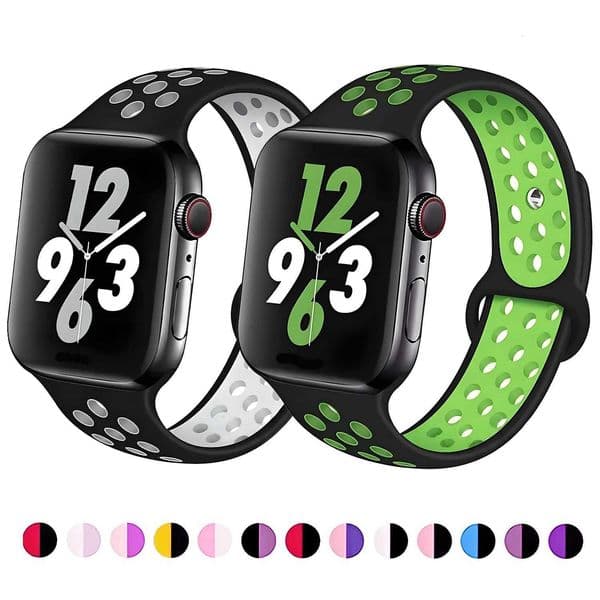 Sport Strap For Watch IWatch Series 11 10 9 8 7 6 46mm 42mm tra 2 49mm SE3 40mm 41mm 45mm 44mm Silicone Bracelet Bands H251210