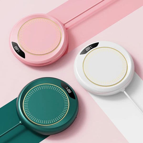 Coffee Mug Warmer 3 Temperature Setting Electric Cup Heater USB Constant Cup Warmer Tea Water Milk Heating Coasters Pad for Home 251204