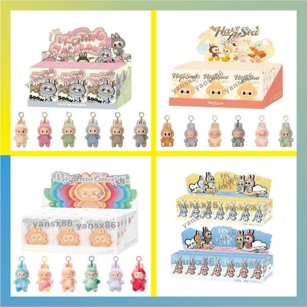 2025 Hot New sale V3 V2 V1 Labubu Big Into Energy Blind The Monster Mystery Box Kawaii Doll Lububu Keyring Kids Gift Toys AAAAA