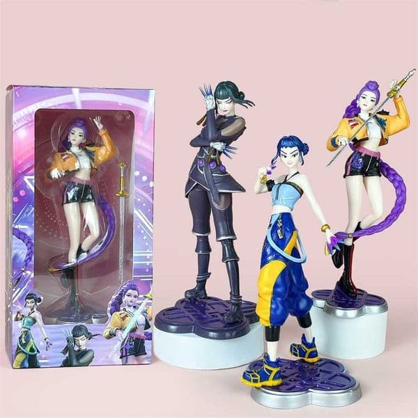 KPOP Demon Slayer Team Tiger Figure Star Rumi Milazoi Game Peripheral Anime Model Doll