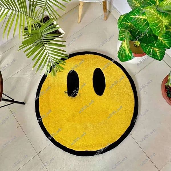 Selected Art Carpet Drew Logo Classic Carpet Hypebeast Series Living Room Bedroom Game Room Handmade Plush Floor Mat Supplier
