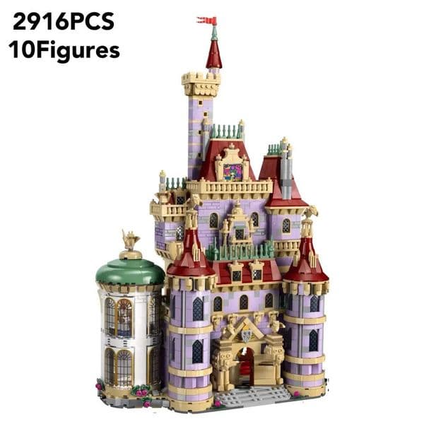 2025 Princess Castle Romantic Toy 43263 Modular Model for Girls Educational Building Blocks Birthday Gift Decorative Toy 2916Pcs C260317