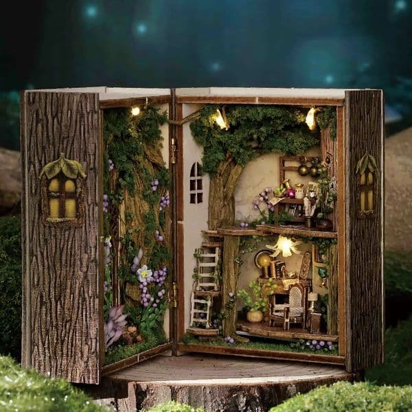 Wooden Miniature Doll House 3D Puzzle Assembly Building Model Kit Small Room Toys Home With Furniture Lighting Craft Gift 251209