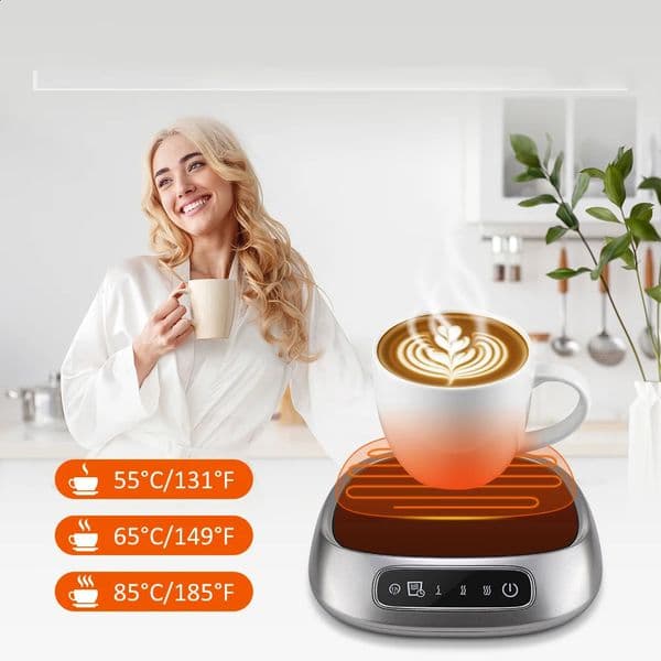 Coffee Mug Warmer Cup Heater for Home Office Electric Coaster Constant Temperature Tea Makers Plate Milk Water Heating Pad 251204