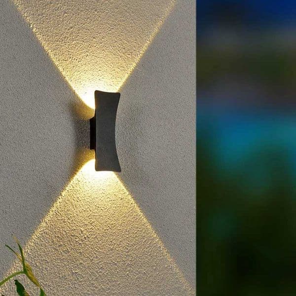 Outdoor Waterproof 6W LED Wall Lamp Simple Style Home Decor LED Courtyard Gate Terrace Balcony Garden Porch Wall Light AC85-265V Z251210