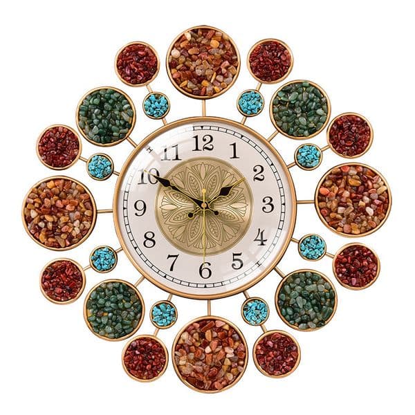 American Personality Living Room Silent Fashion Creative Wall Watch Modern Home Decoration New Chinese Style Quartz Clock