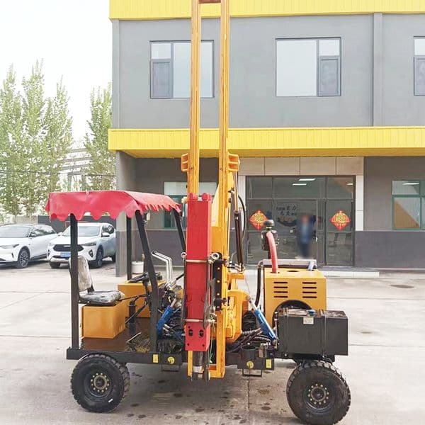 Professional Hydraulic Pile Driver | Ideal for Highway Guardrail and Concrete Barrier Installation