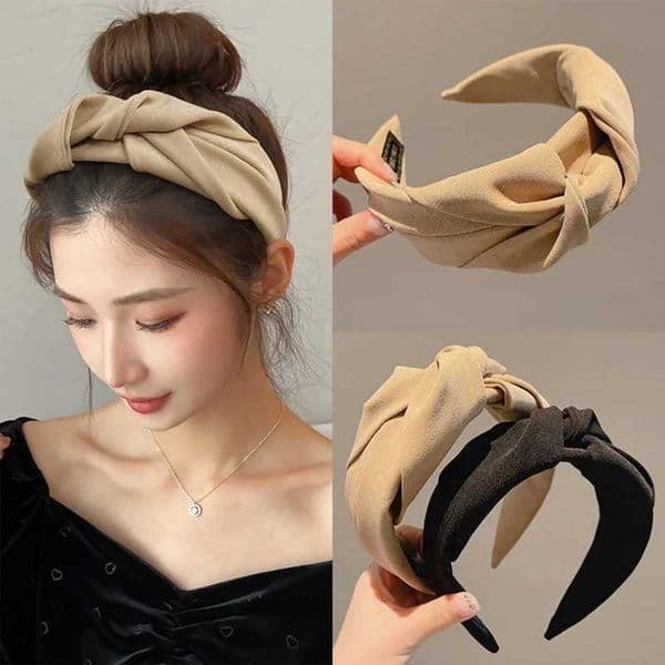 Advanced High Headband for Women with Wide Edged Compression Hair Clip HeadpieceT251210