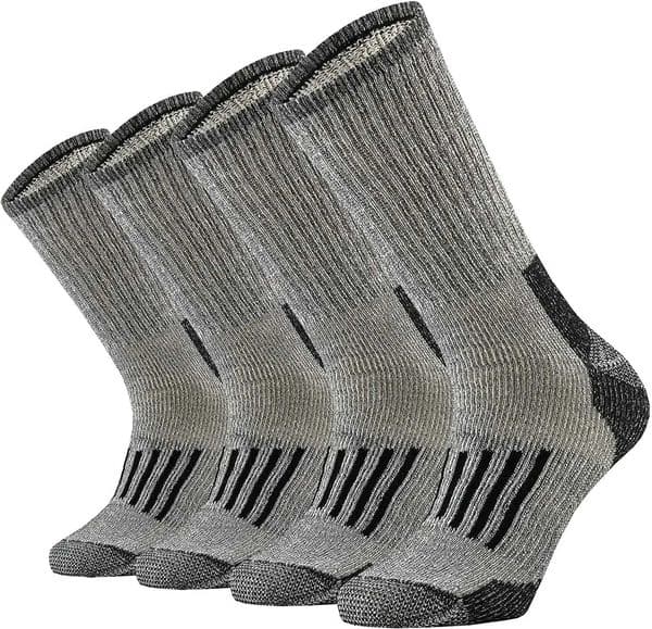 80 MerinoWool Socks Warm Thicken Hiking Cushion Crew Socks For Men Women Breathable Sports Socks Moisture Wicking Euro SizeXJ251210